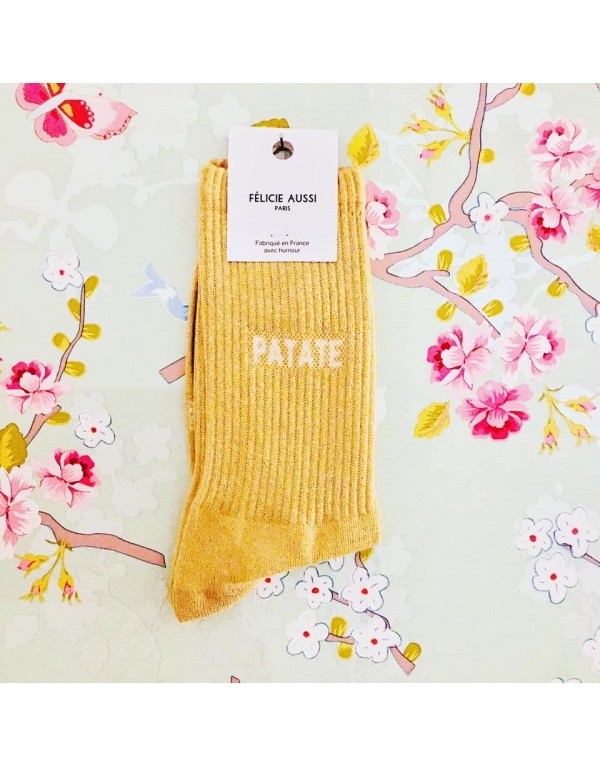 Chaussettes PATATE paillettes