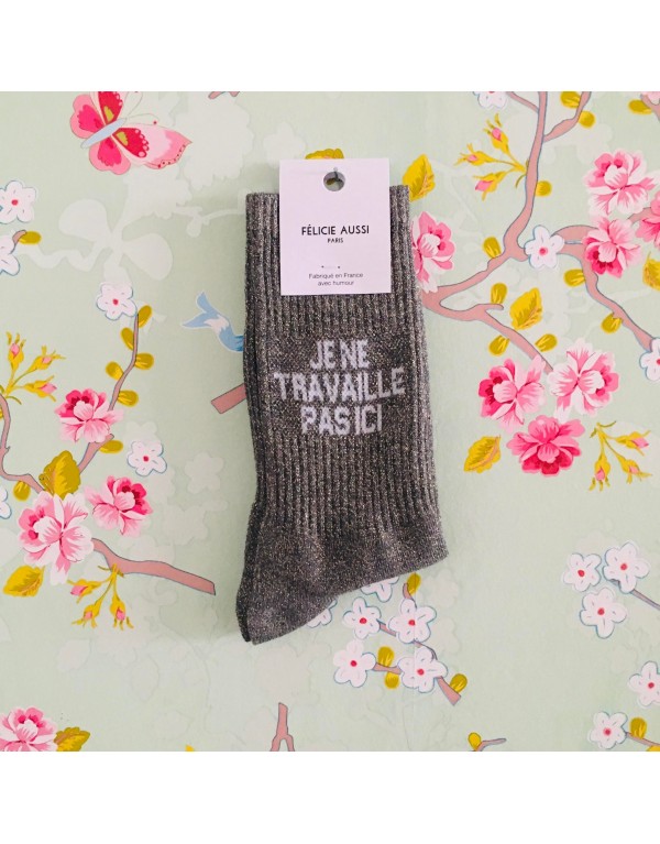 Chaussettes "JE NE...