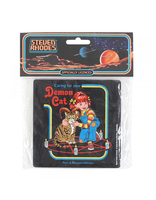 Sous-verre DEMON CAT