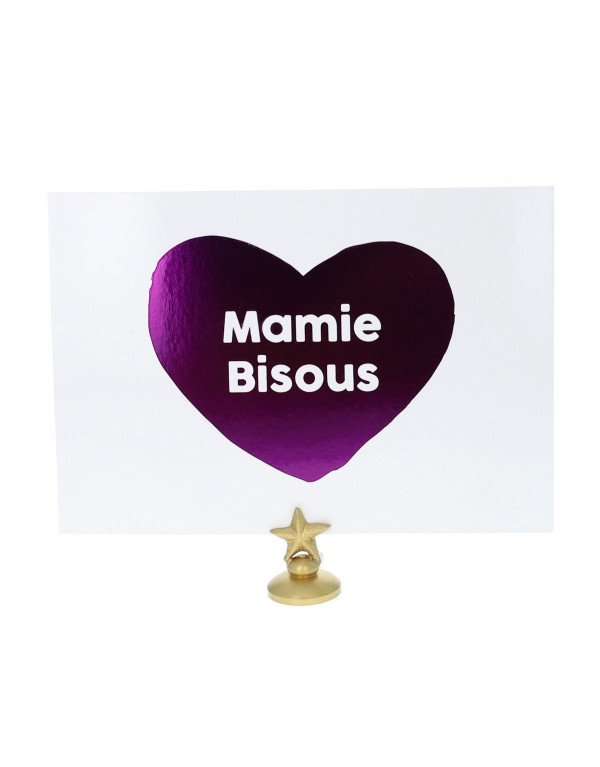Carte MAMIE BISOUS