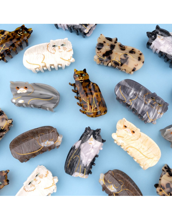 Pince à cheveux CHAT BENGAL