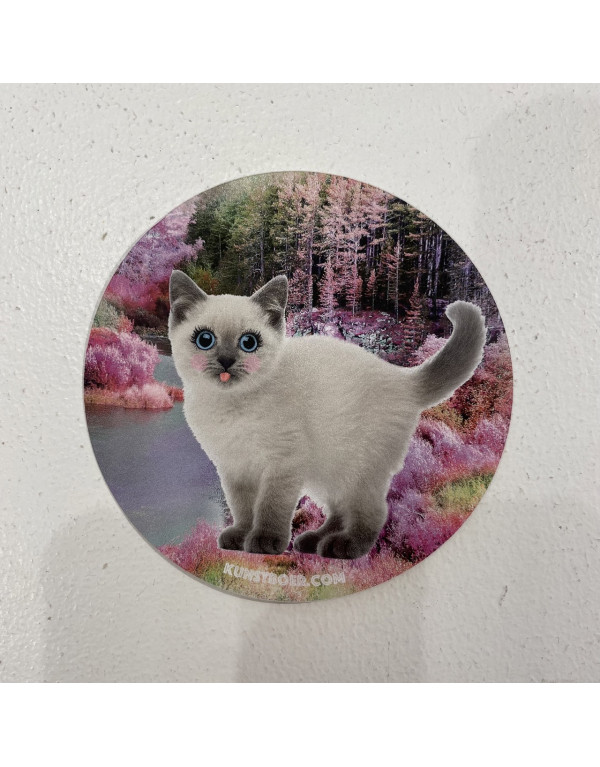 Autocollant CHAT FORET