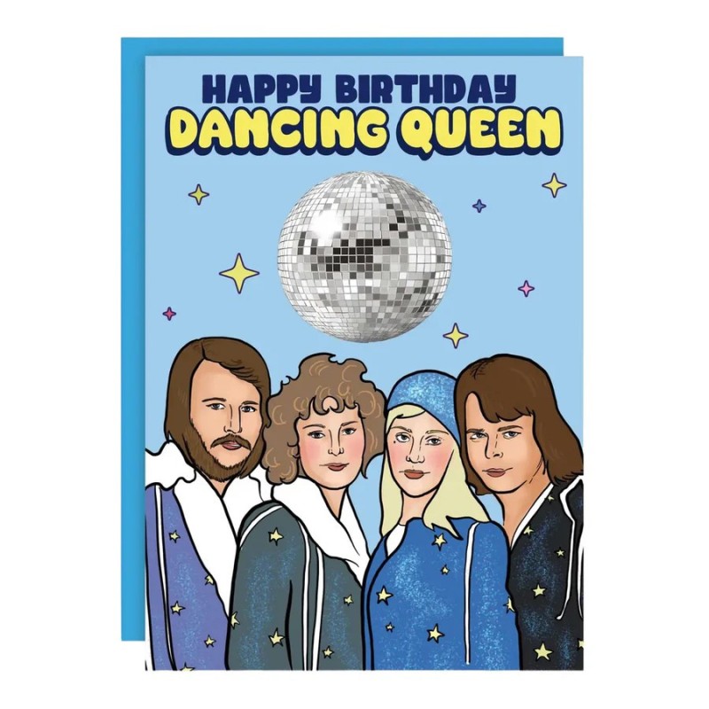 Carte HAPPY BIRTHDAY DANCING QUEEN