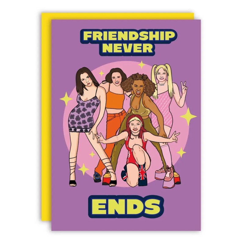Carte FRIENDSHIP NEVER ENDS