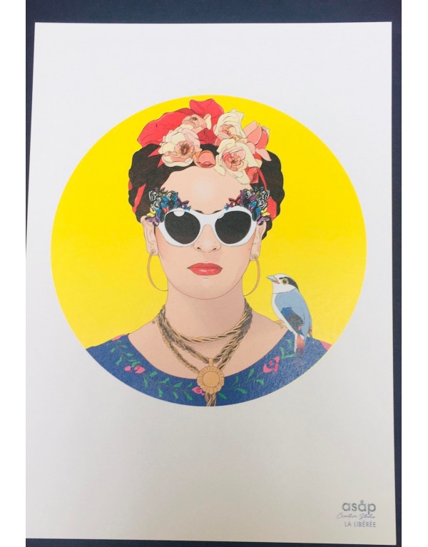 Carte Frida Kahlo / "La...