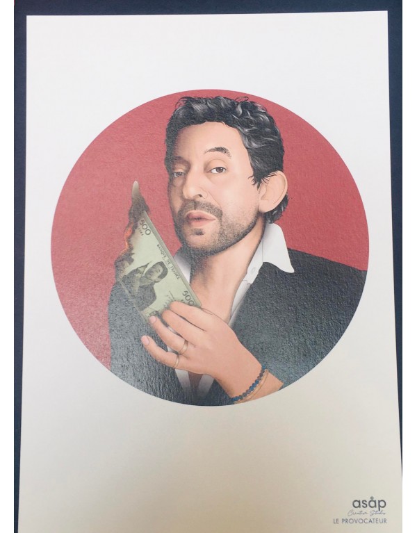 Carte Serge Gainsbourg LE...