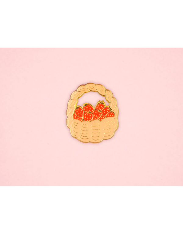 Pin's PANIER DE FRAISES