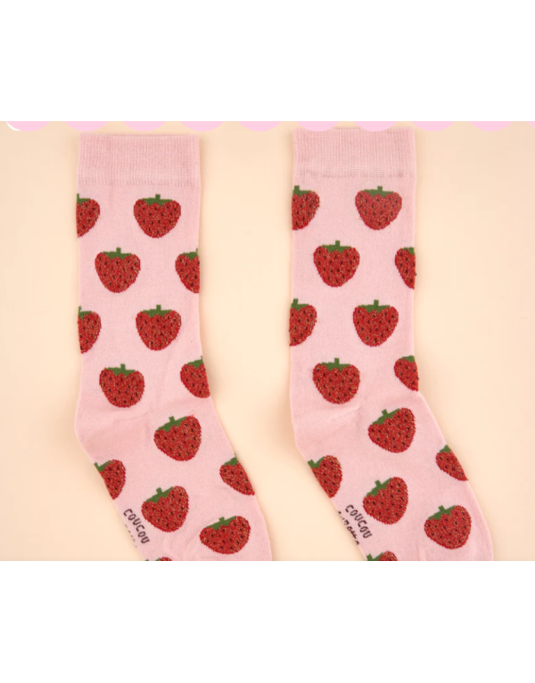 Chaussettes FRAISE