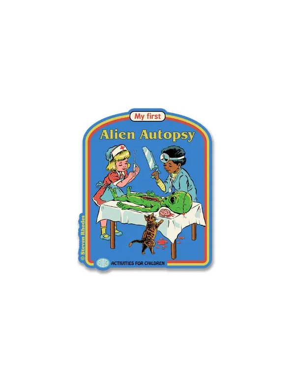 Autocollant ALIEN AUTOPSY