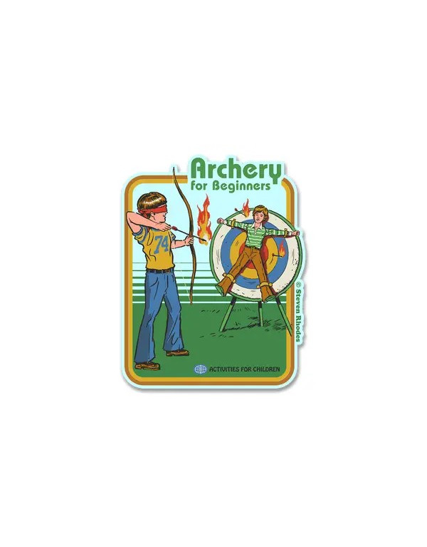 Autocollant ARCHERY FOR...