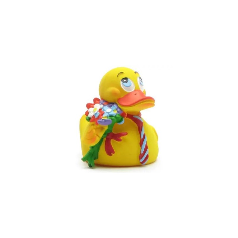 Canard en caoutchouc FLEURS