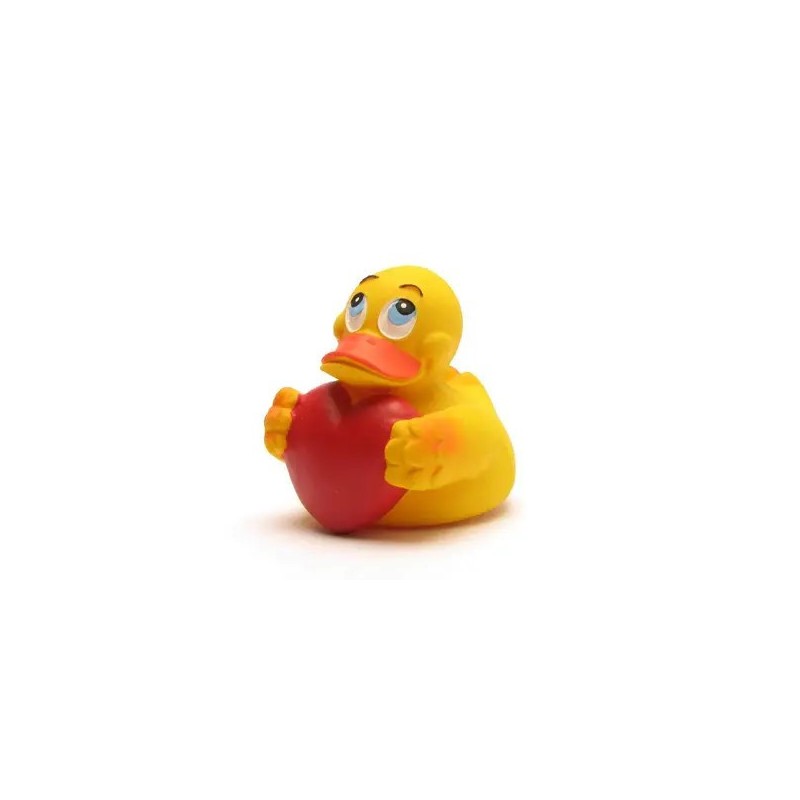 Canard en caoutchouc COEUR