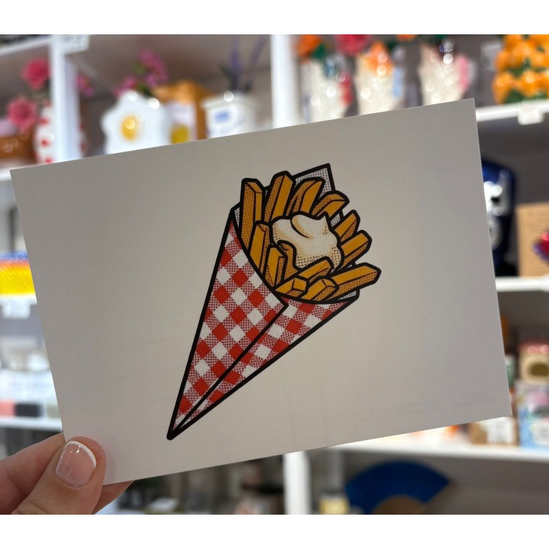 Carte CORNET DE FRITES