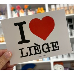 Carte I LOVE LIÈGE