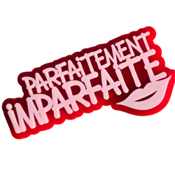 BROCHE Parfaitement imparfaite