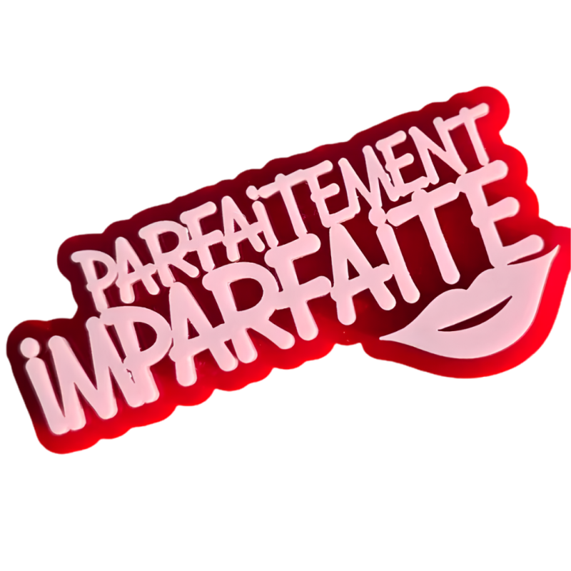 BROCHE Parfaitement imparfaite