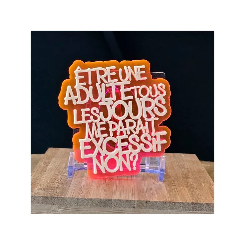 BROCHE Etre adulte