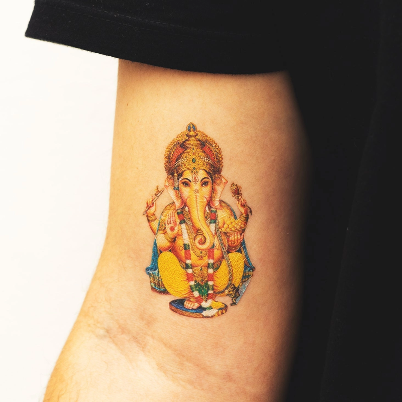 Tatouage GANESHA