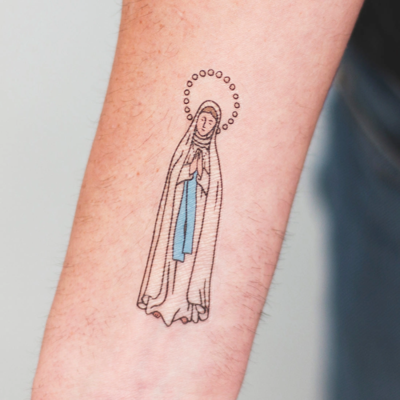 Tatouage VIERGE