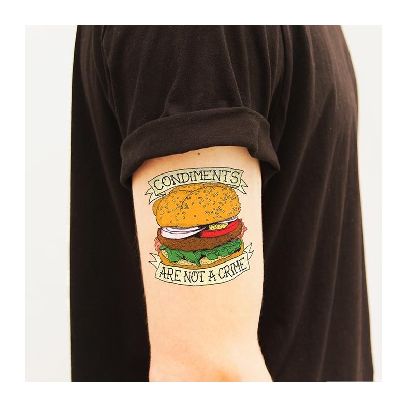 Tatouage BURGER
