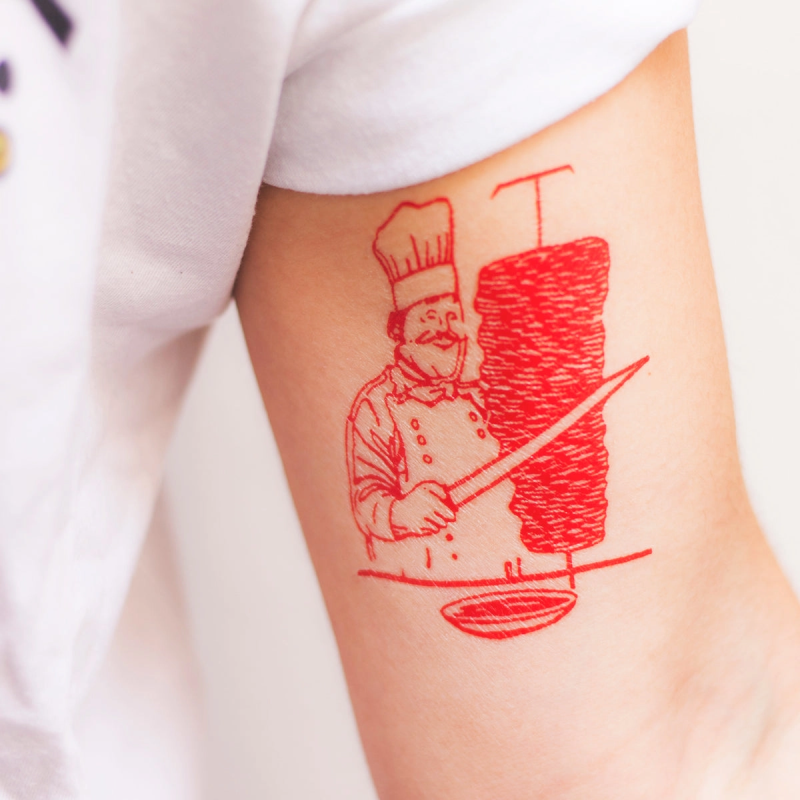 Tatouage DONER KEBAB