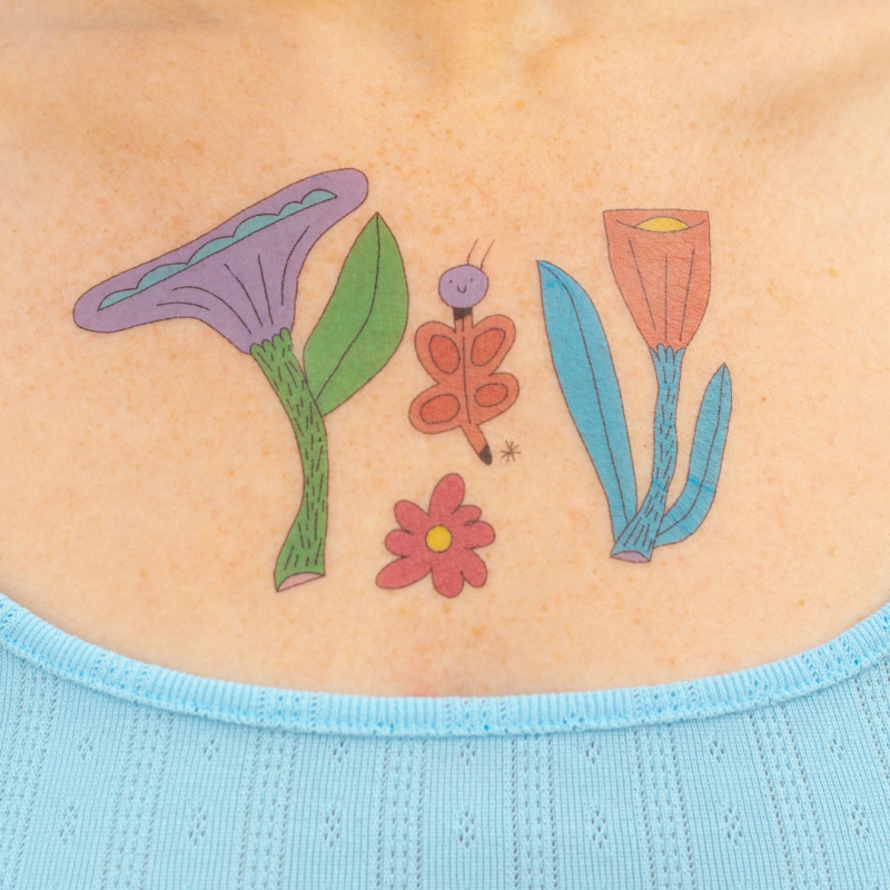 Tatouage JARDIN