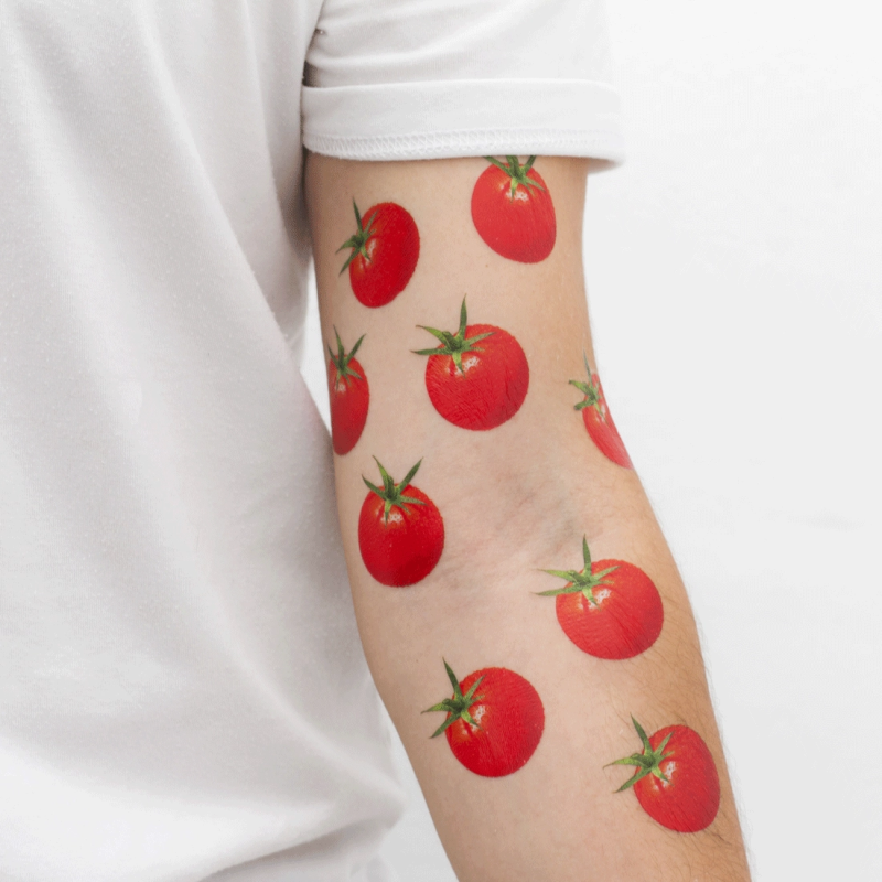 Tatouage TOMATE