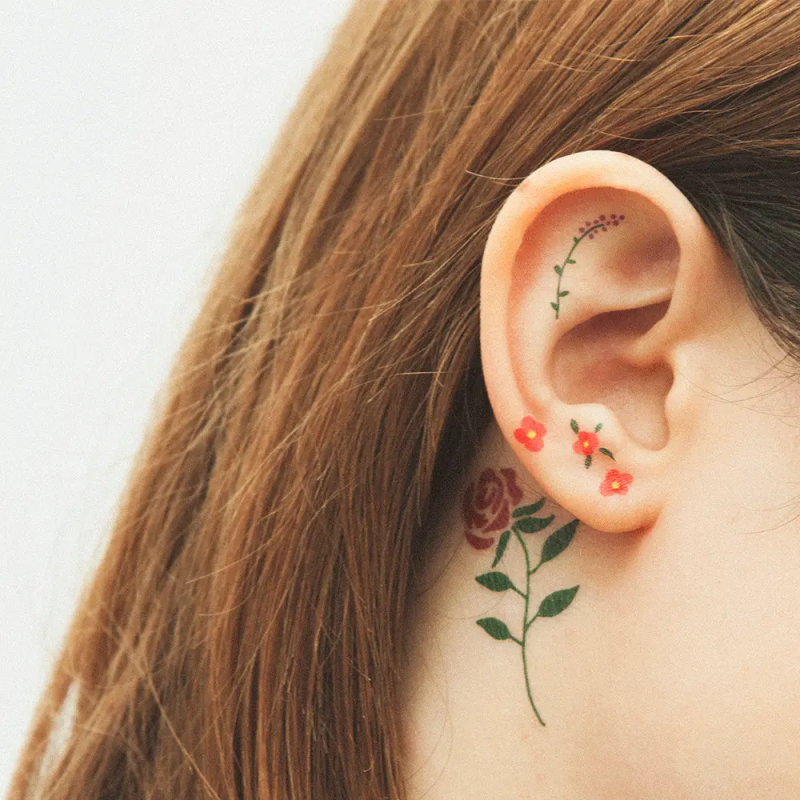 Tatouage MINI FLEURS