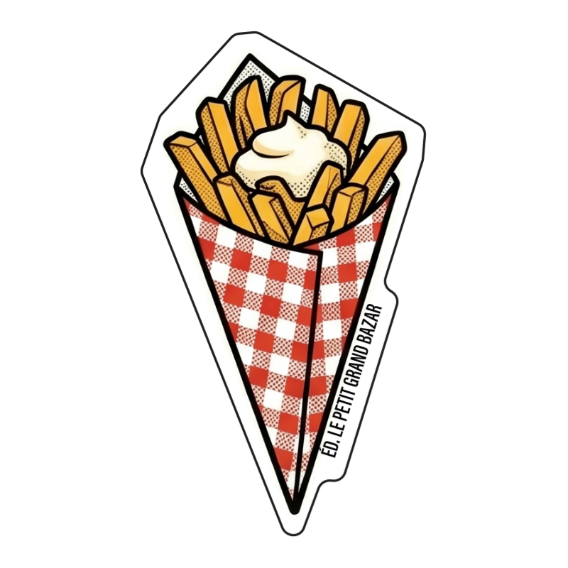 Sticker CORNET DE FRITES