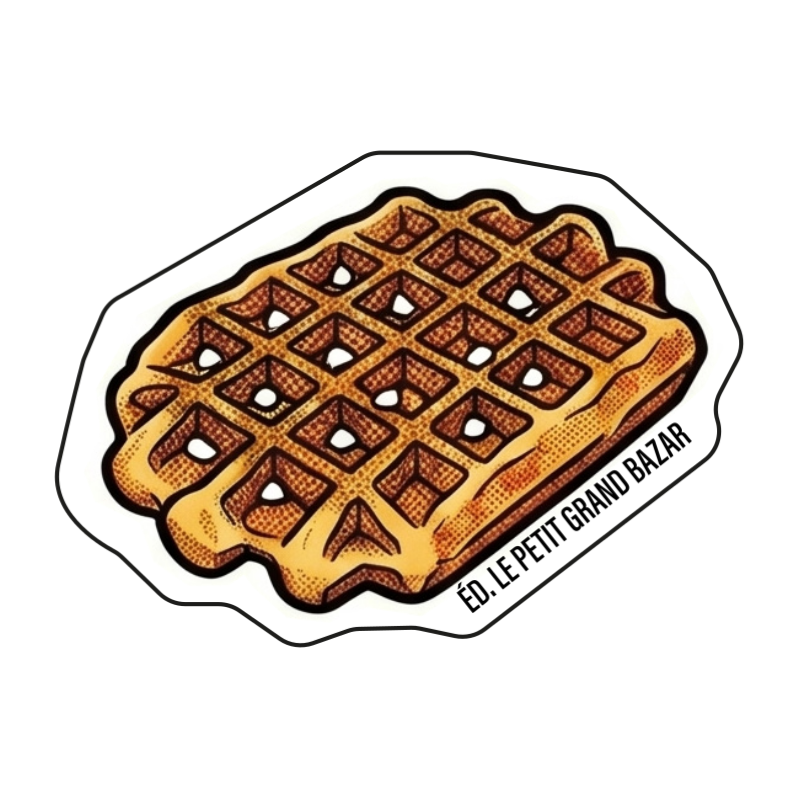 Sticker GAUFRE DE LIÈGE