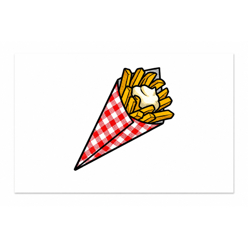 Carte CORNET DE FRITES