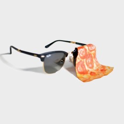 Chiffon microfibre PIZZA pour lunettes