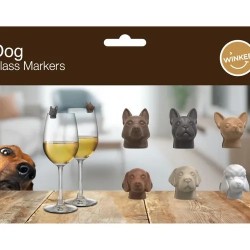 Marqueurs de verre CHIEN