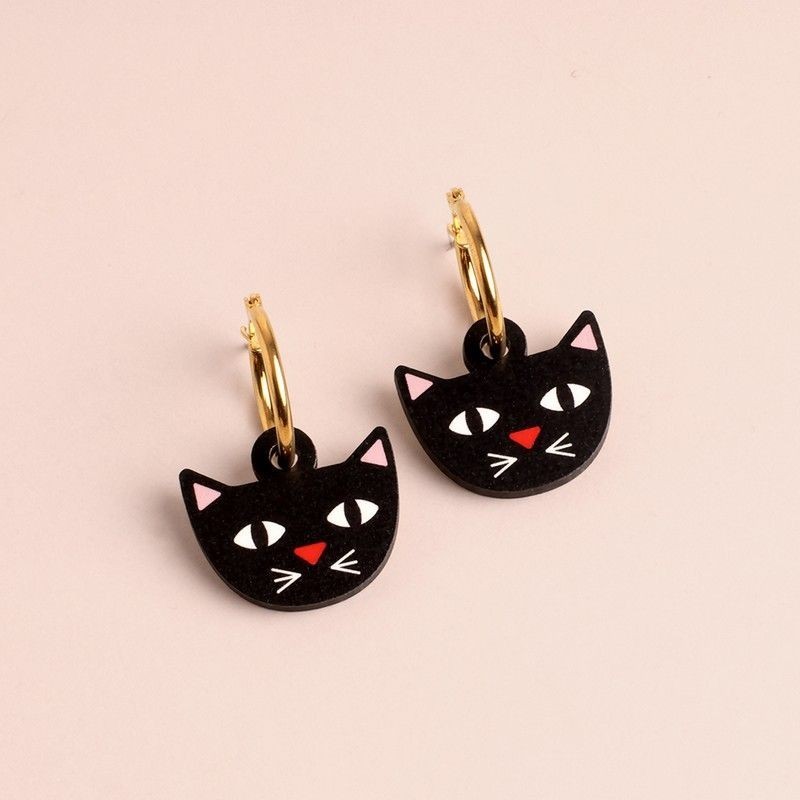 Boucles d'oreille CHAT
