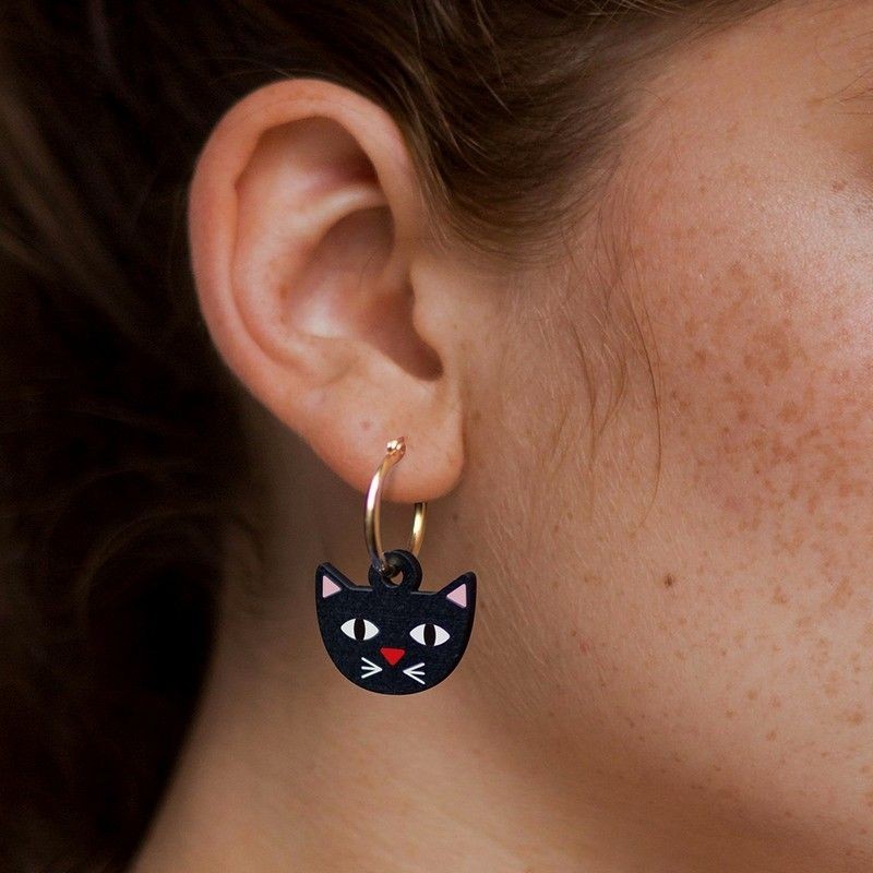 Boucles d'oreille CHAT