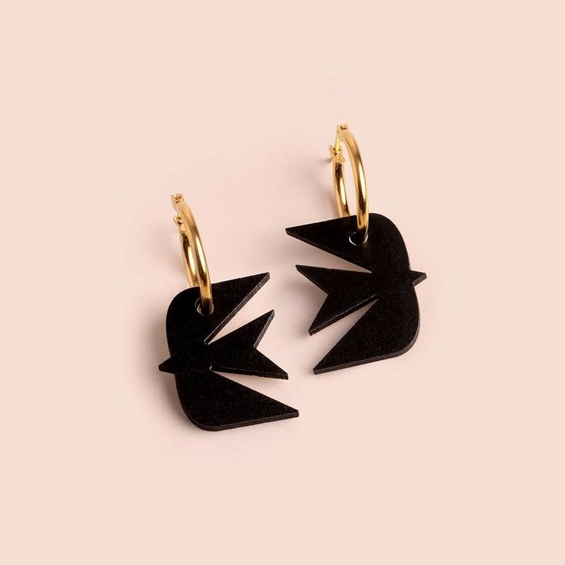 Boucles d'oreille HIRONDELLE