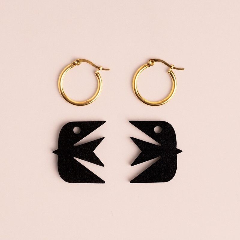 Boucles d'oreille HIRONDELLE