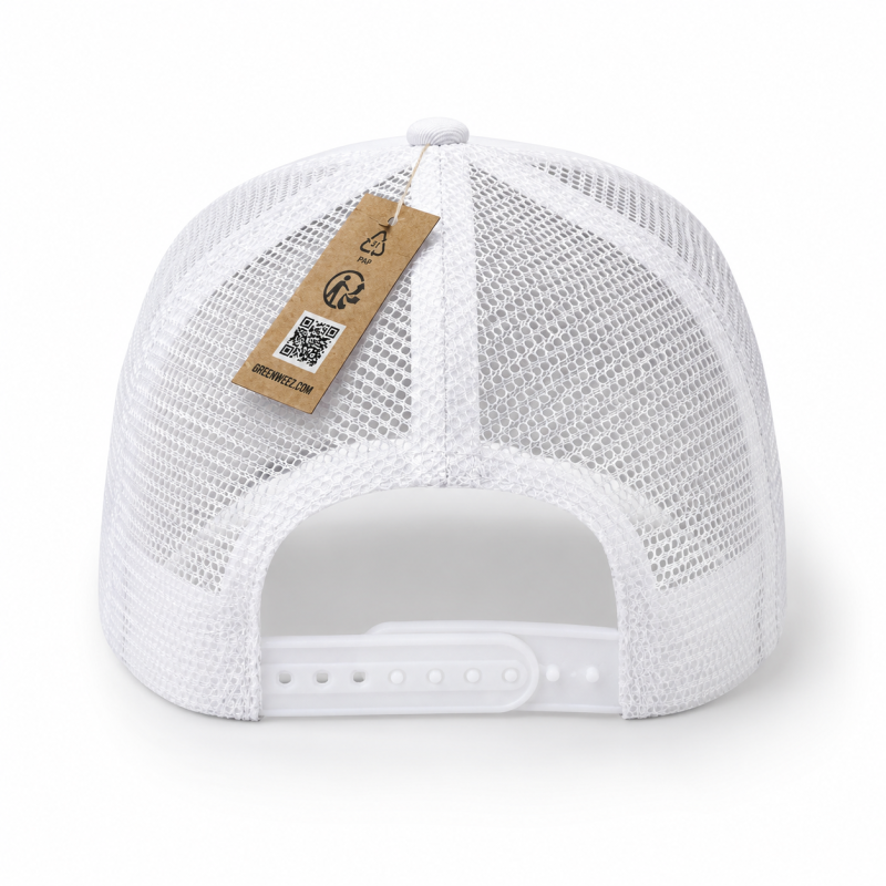 Casquette PUNK À PAILLETTES Blanc & Argenté