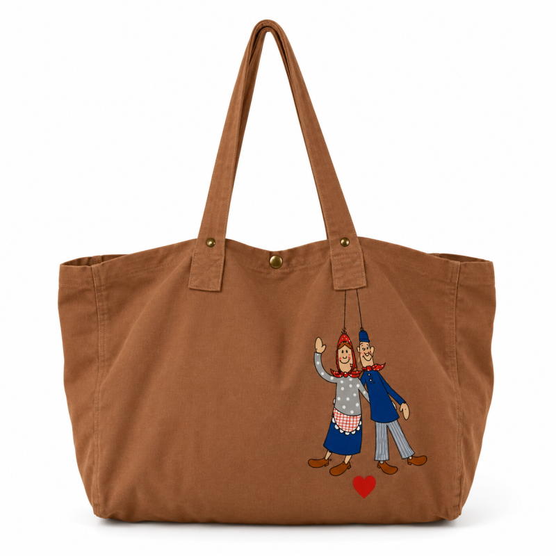 Cabas Tchantchès et Nanesse TERRACOTTA