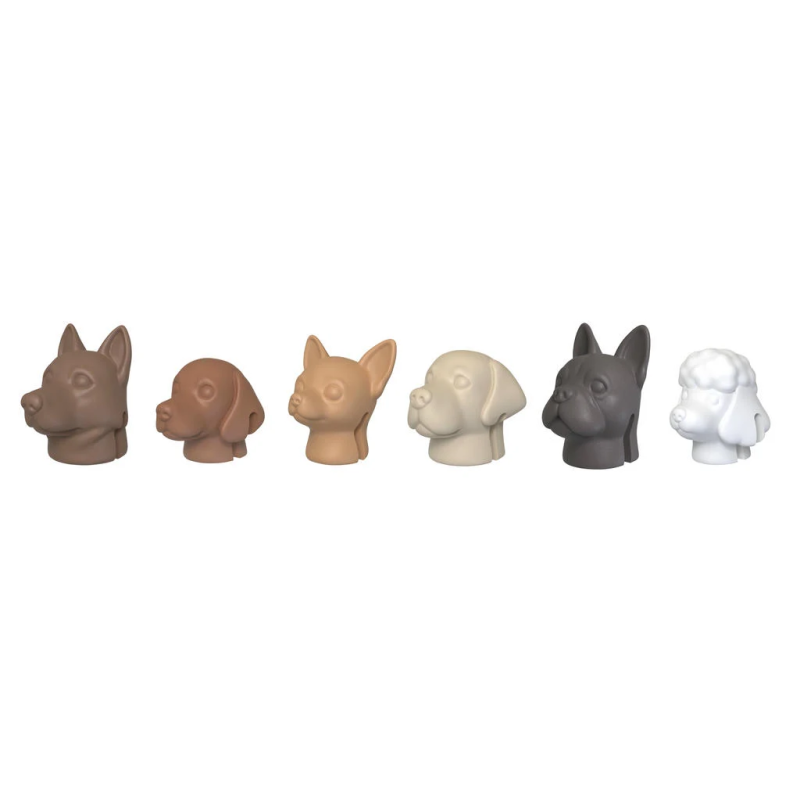 Marqueurs de verre CHIEN