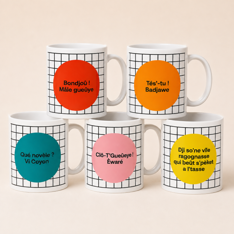 Mug QUÉ NOVÈLE? VÎ COYON