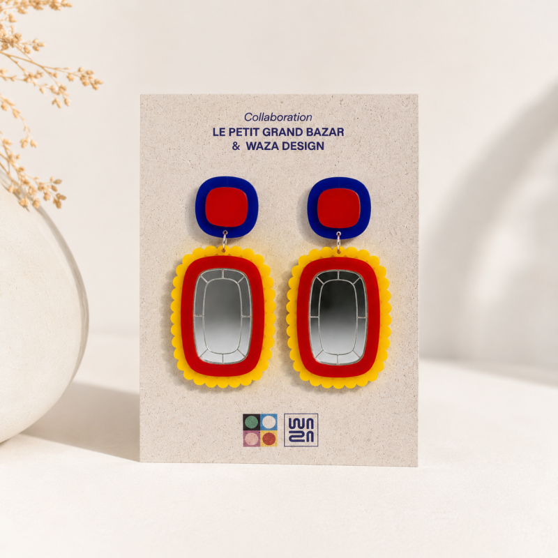 Boucles d'oreilles WAZA DESIGN