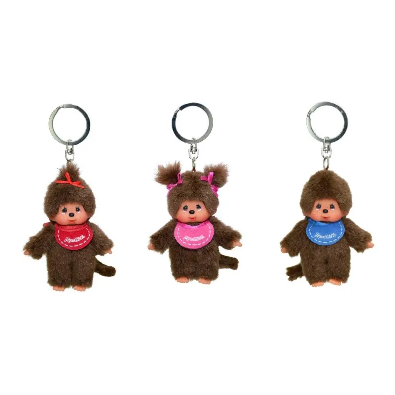Porte-clé Monchhichi BRUN