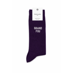 Chaussettes GRAND FOU Violet
