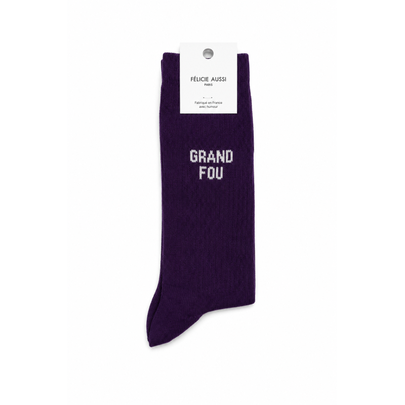 Chaussettes GRAND FOU Violet