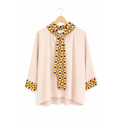 Chemise THERESA orange Sandra Brisy
