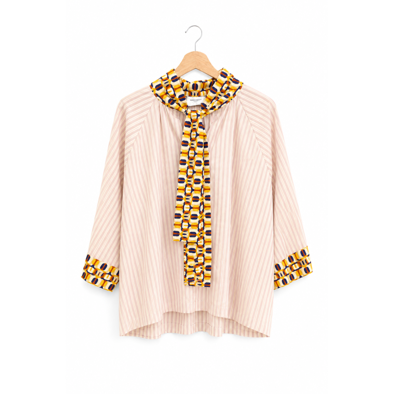 Chemise THERESA orange Sandra Brisy
