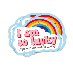 Sticker I AM SO LUCKY