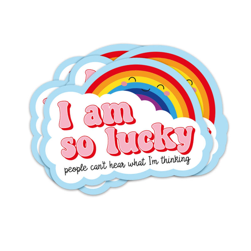 Sticker I AM SO LUCKY