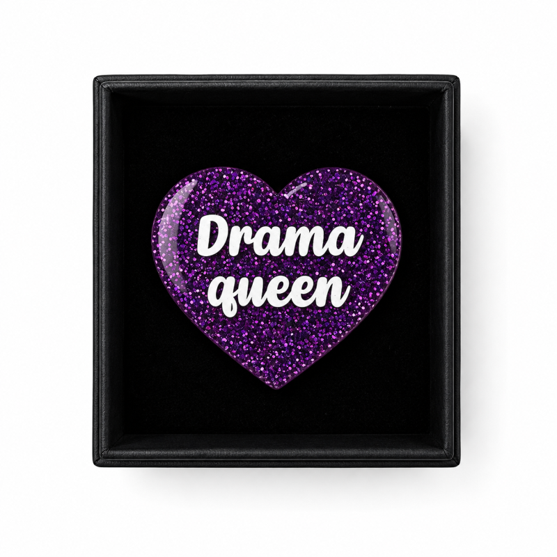 Broche DRAMA QUEEN